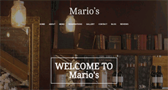 Desktop Screenshot of marios.ie